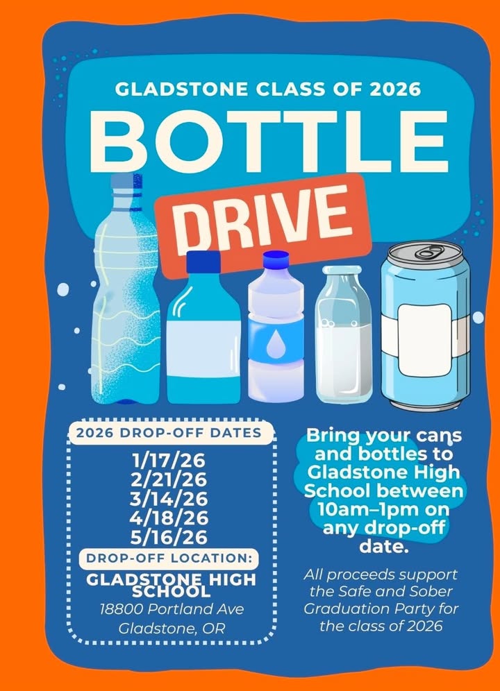 Help the kids! Bottledrive tomorrow 10am to 1pm @ GHS!