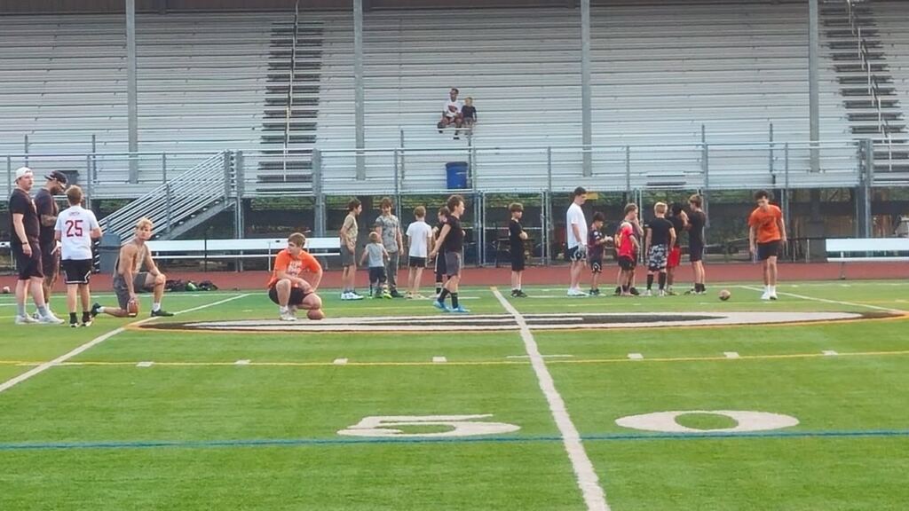 Gladstone Youth Football Camp has begun!