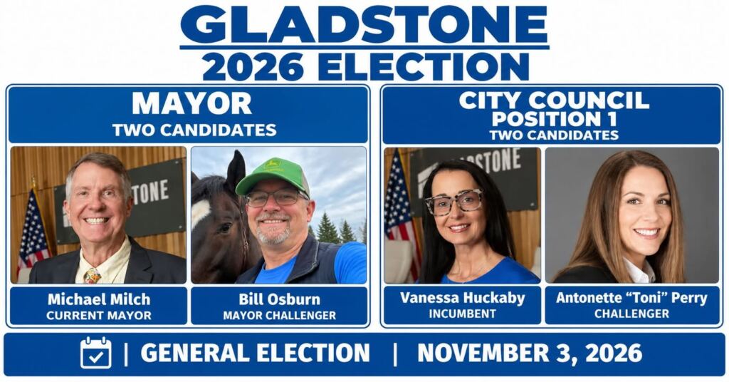 Gladstone, it looks like we have a vote coming up, with only two positions…