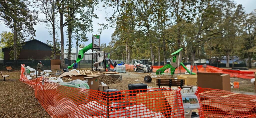 Nick Shannon Playground is coming along nicely!